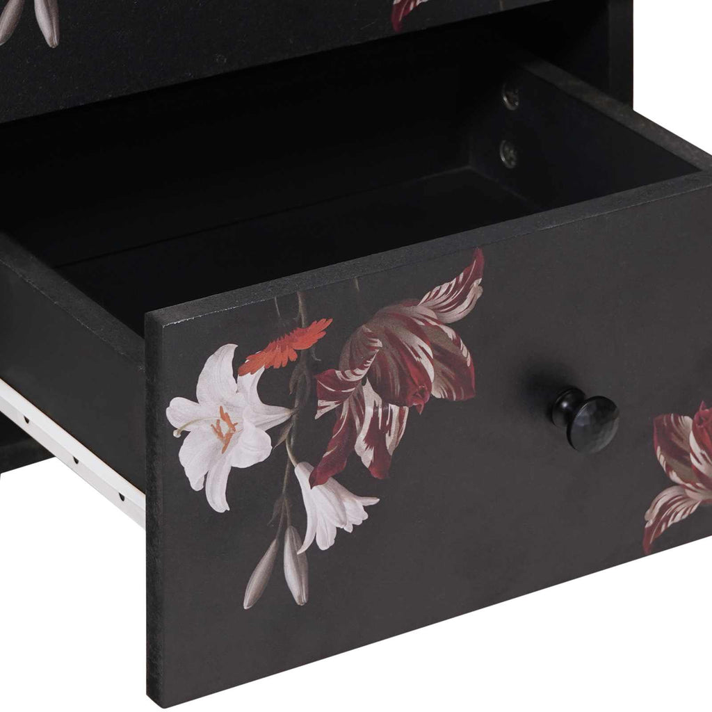 vidaXL Stolik nocny 2 pcs Brązowy 40 x 33,5 x 46 cm Drewno z mango