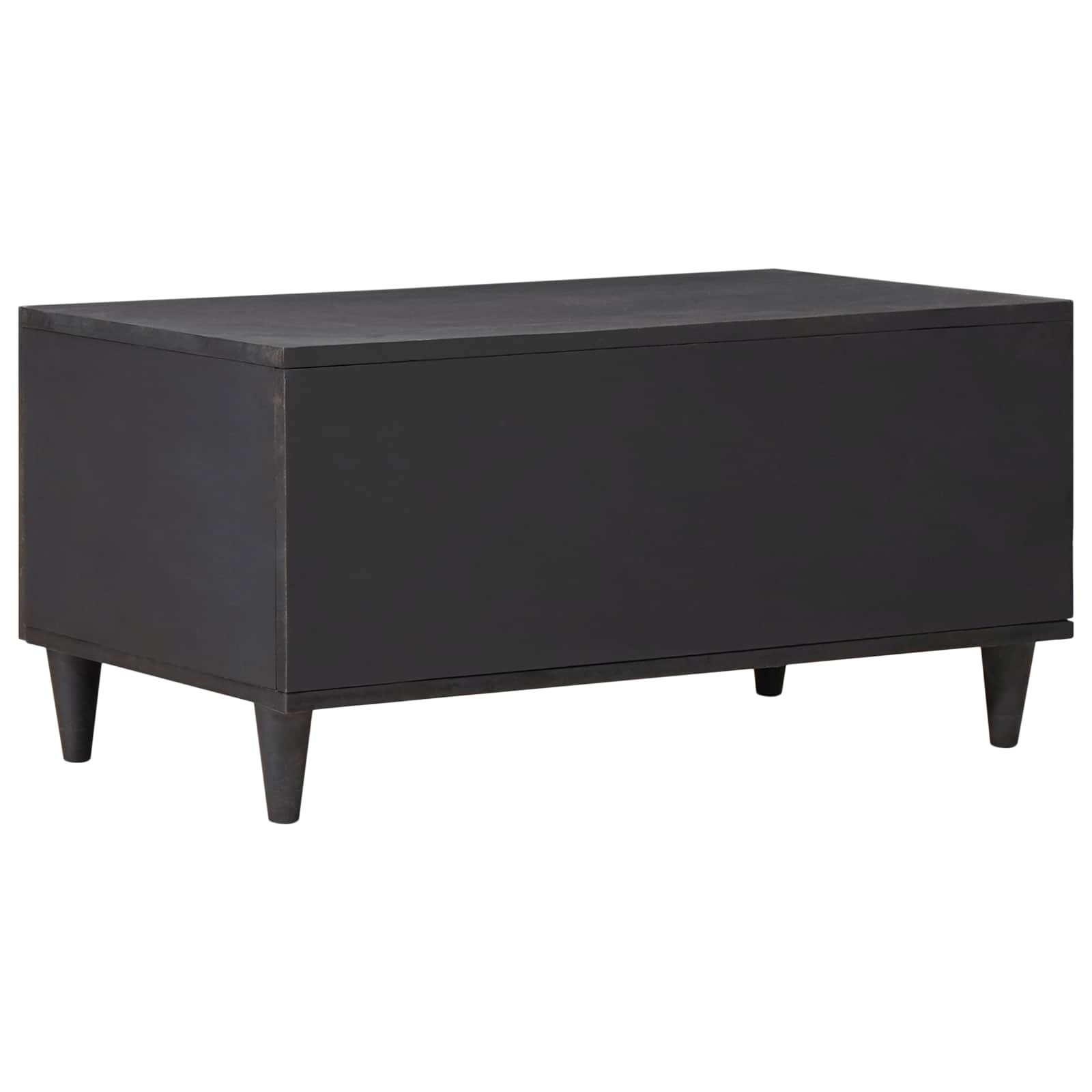 vidaXL Stolik kawowy Wielokolorowe 80 x 50 x 40 cm Drewno z mango