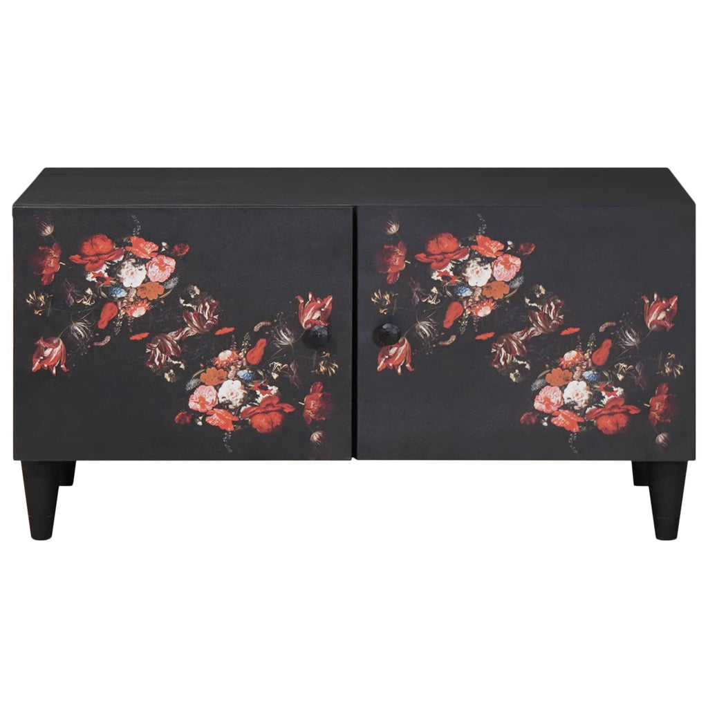 vidaXL Stolik kawowy Wielokolorowe 80 x 50 x 40 cm Drewno z mango