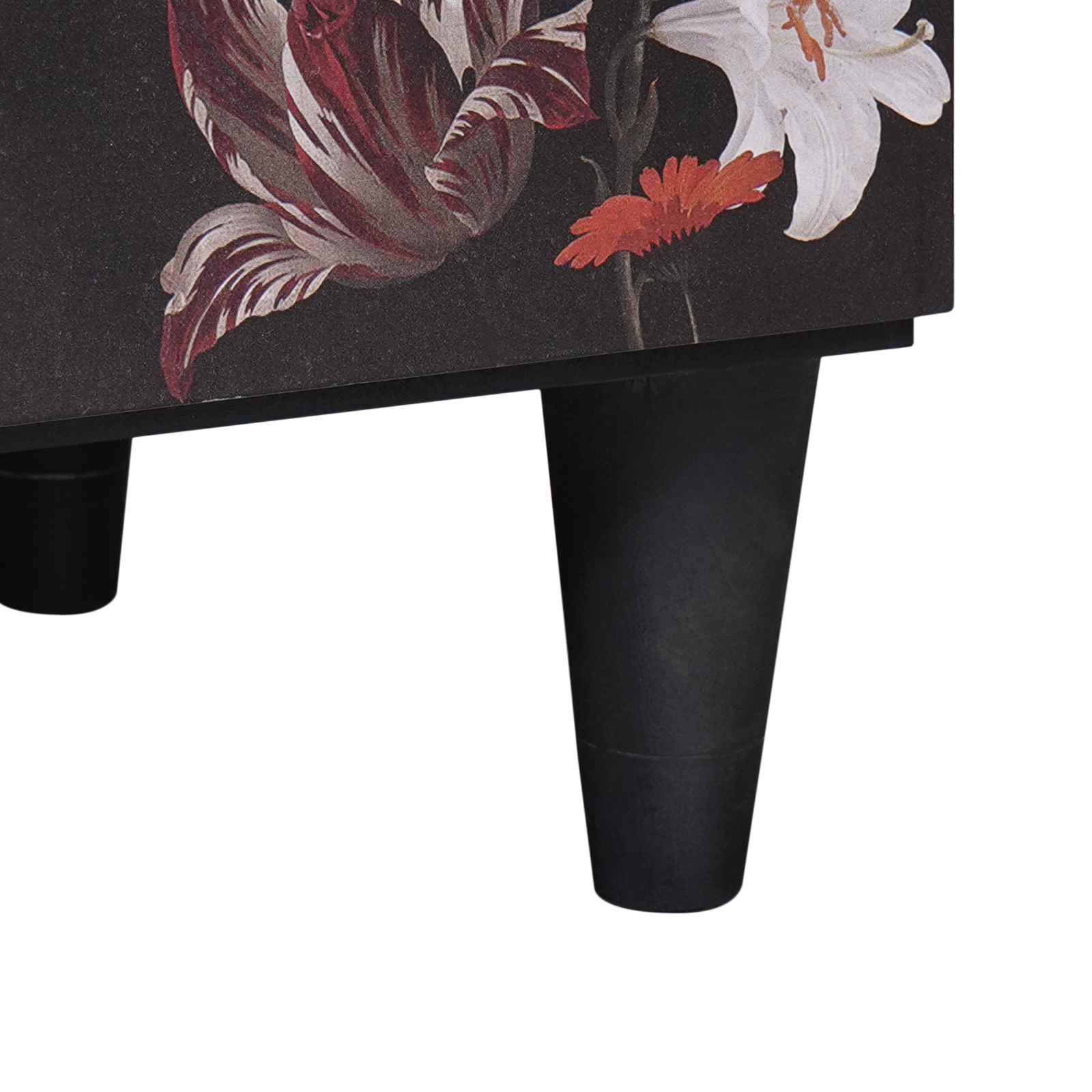 vidaXL Stolik nocny z szufladą Brązowy 40 x 33 x 46 cm Drewno z mango