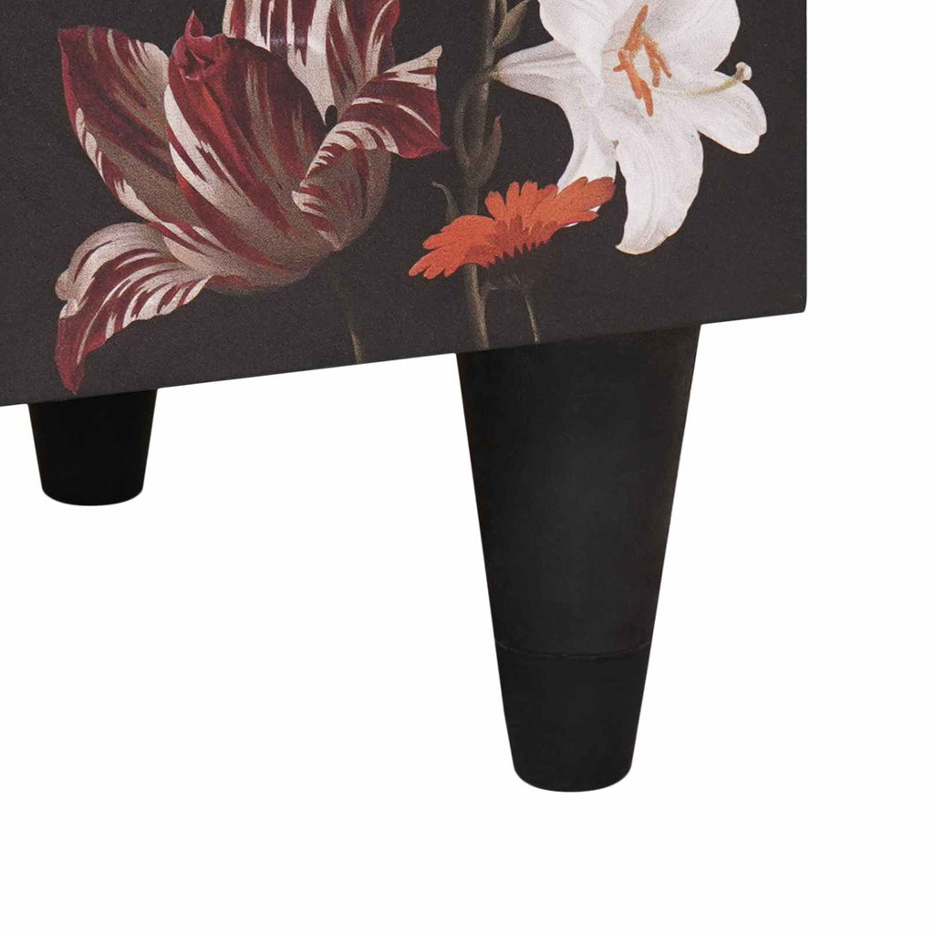 vidaXL Stolik nocny Wielokolorowe 50 x 33 x 60 cm Drewno z mango