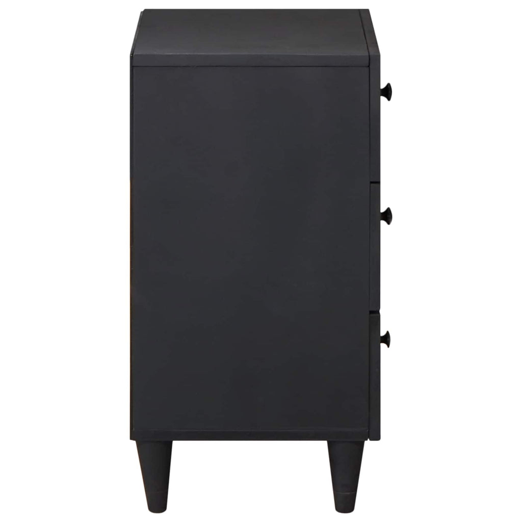 vidaXL Stolik nocny Wielokolorowe 50 x 33 x 60 cm Drewno z mango