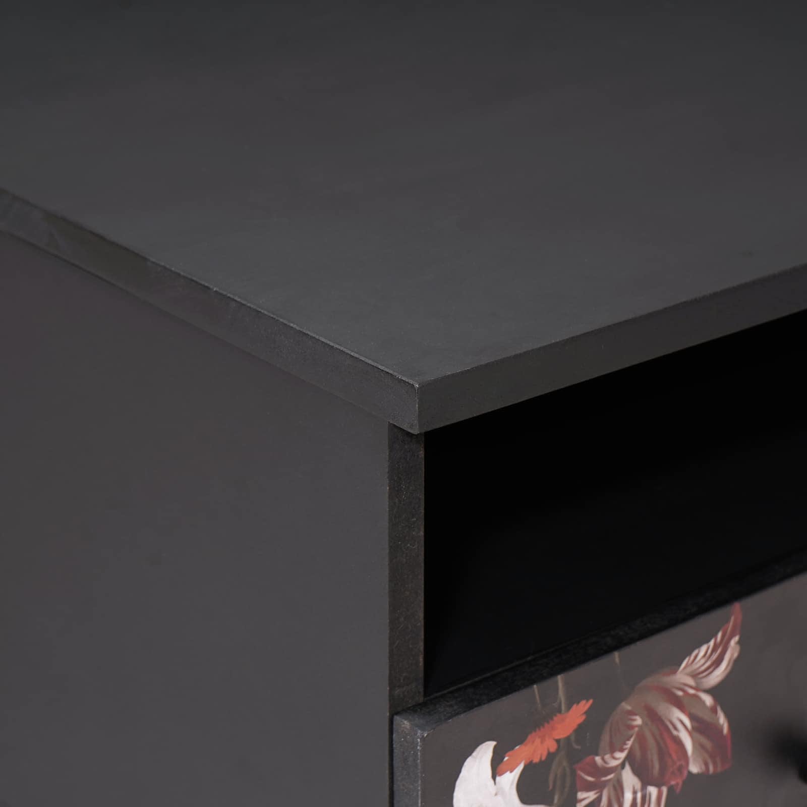 vidaXL Stolik kawowy Wielokolorowe 80 x 54 x 40 cm Drewno z mango
