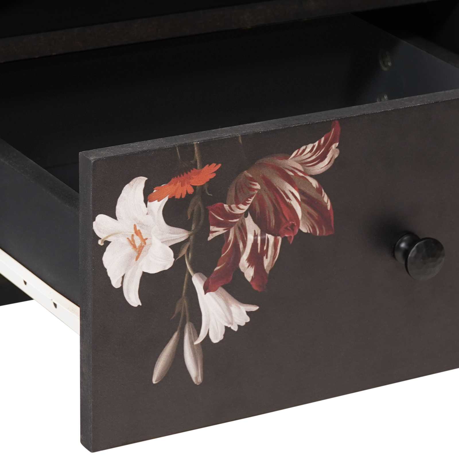 vidaXL Stolik kawowy Wielokolorowe 80 x 54 x 40 cm Drewno z mango