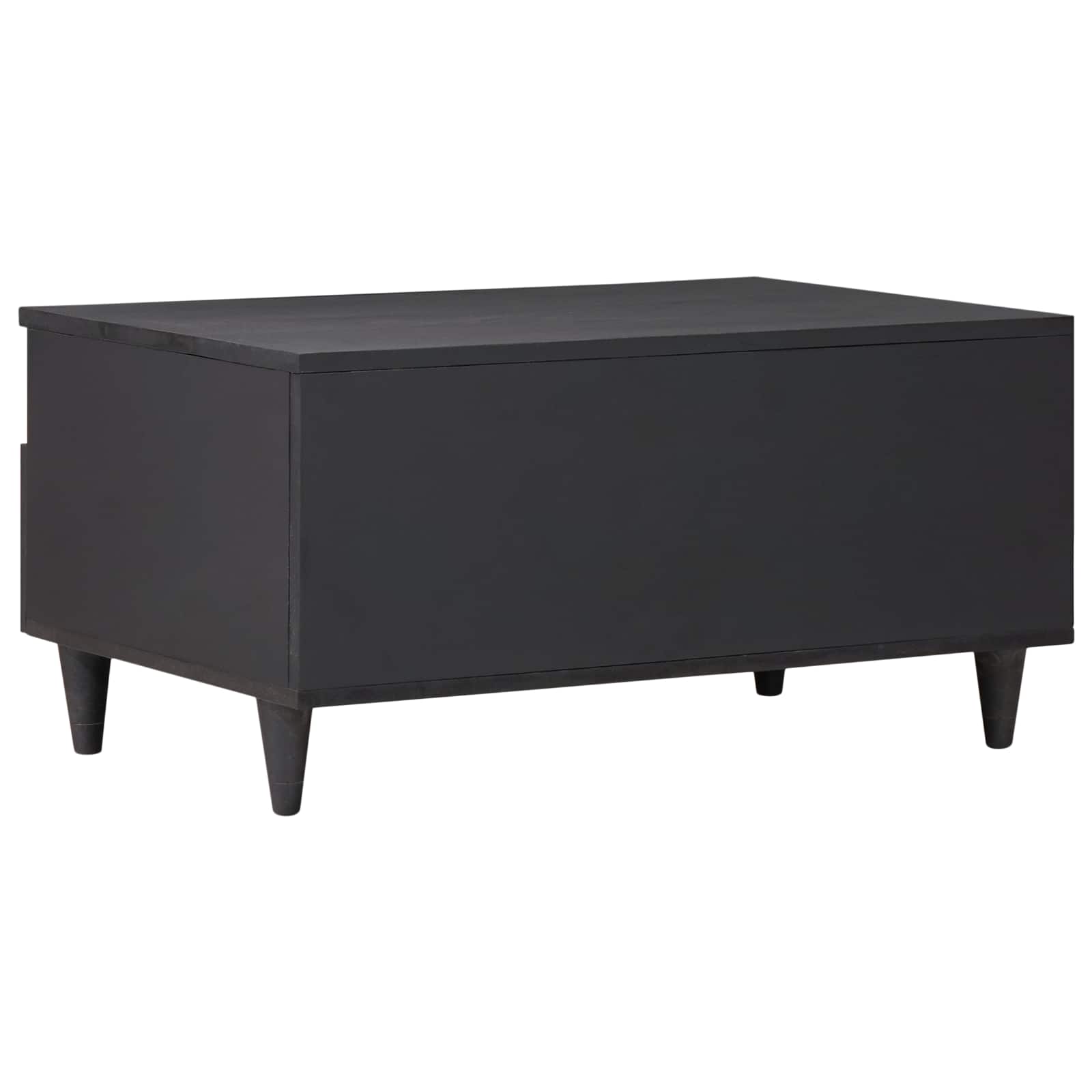 vidaXL Stolik kawowy Wielokolorowe 80 x 54 x 40 cm Drewno z mango