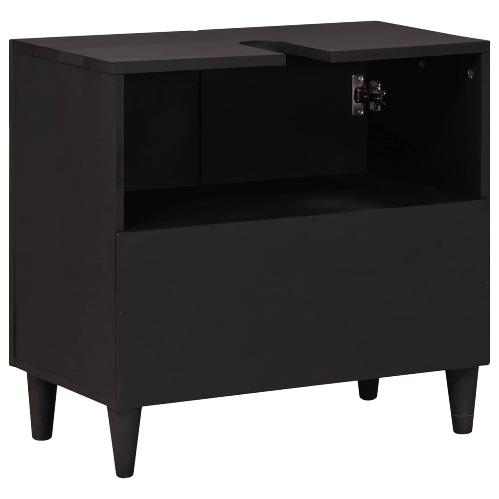 vidaXL Szafka umywalkowa Wielokolorowe 62 x 33 x 58 cm Drewno z mango
