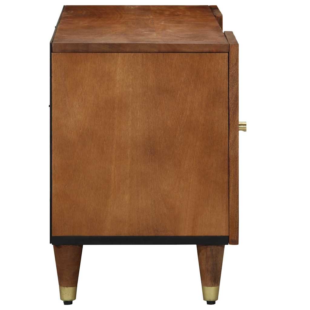 vidaXL Szafka pod telewizor z półką Miodowy brąz 105 x 33 x 46 cm