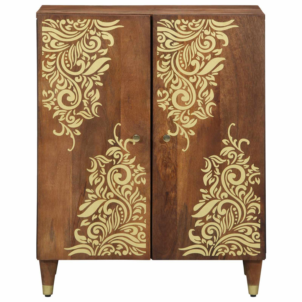 vidaXL Bufet Brązowy 60 x 33 x 75 cm Drewno z mango