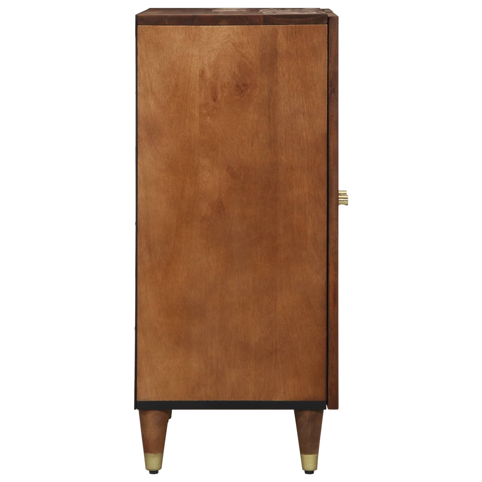 vidaXL Bufet Brązowy 60 x 33 x 75 cm Drewno z mango