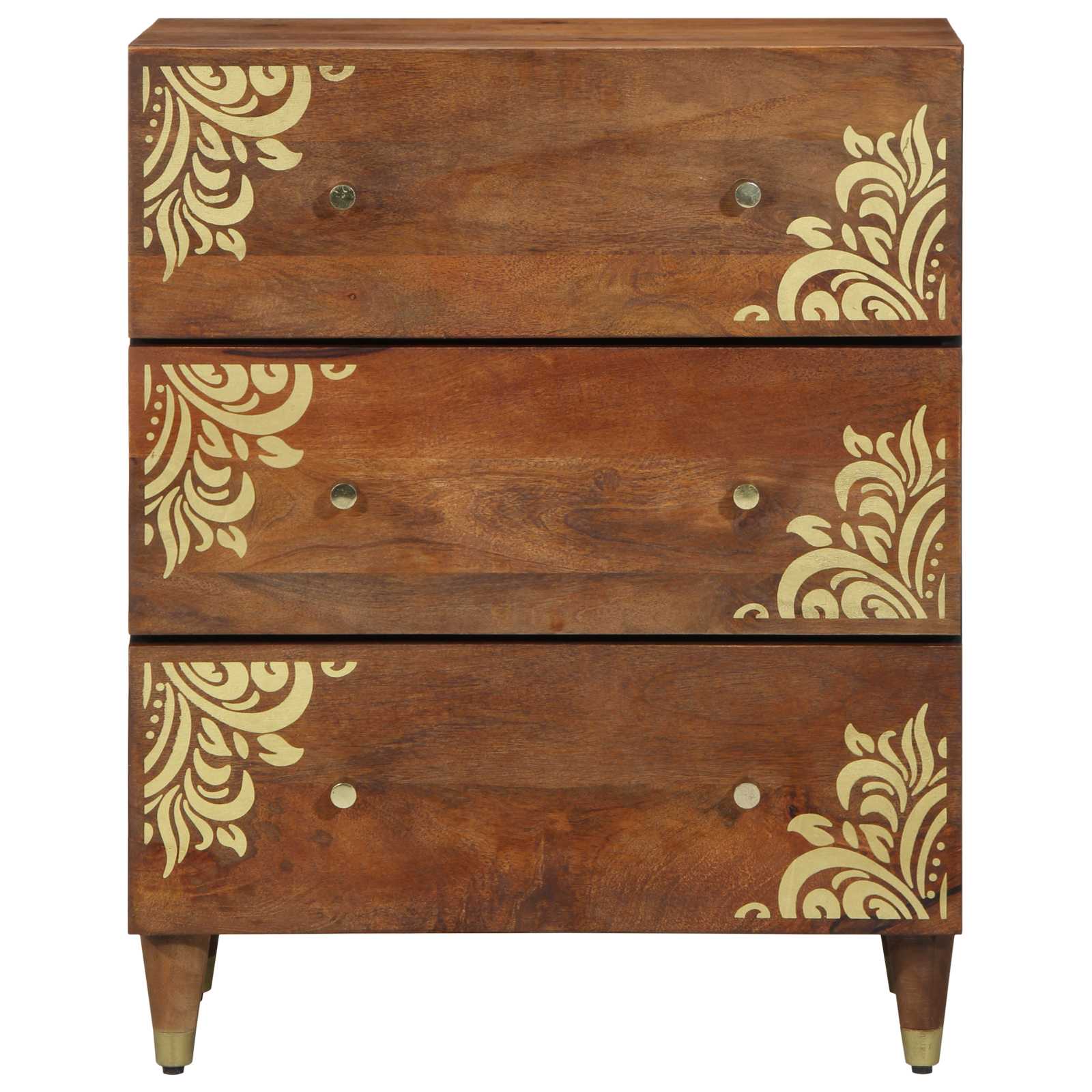 vidaXL Bufet Brązowy 60 x 33 x 75 cm Drewno z mango