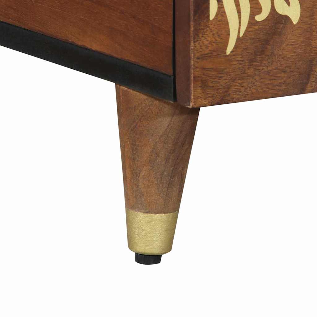 vidaXL Stolik kawowy Miodowy brąz 80 x 54 x 40 cm Drewno z mango