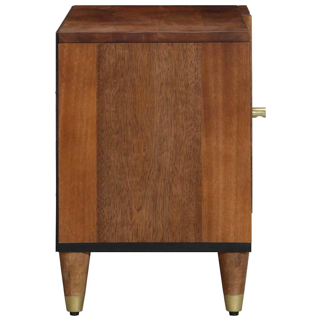vidaXL Szafka pod telewizor z półką Miodowy brąz 80 x 33 x 46 cm