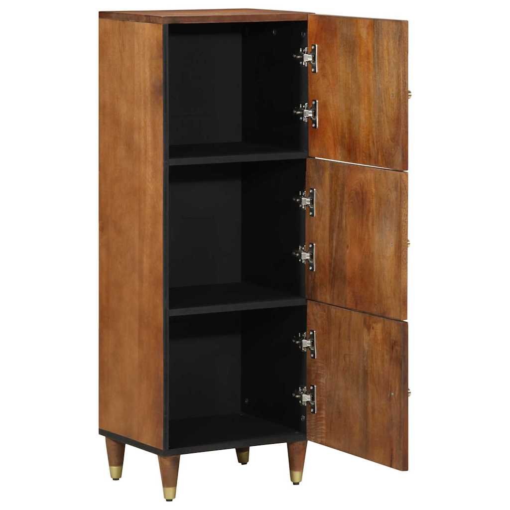 vidaXL Highboard z półką Brązowy 40 x 33 x 110 cm Drewno z mango