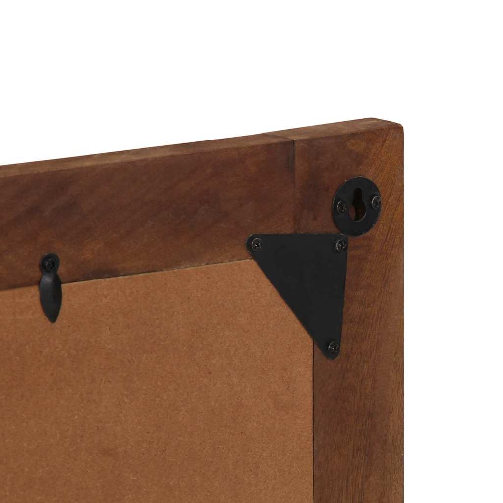 vidaXL Lustro łazienkowe Z lustrem Miodowy brąz 70 x 50 x 2,5 cm