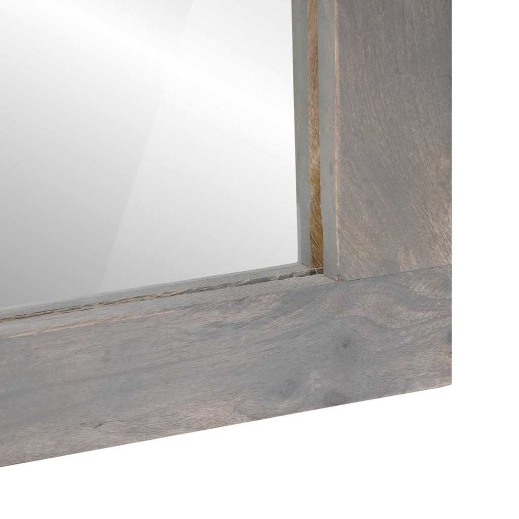 vidaXL Lustro łazienkowe Z lustrem Szary 70 x 50 x 2,5 cm