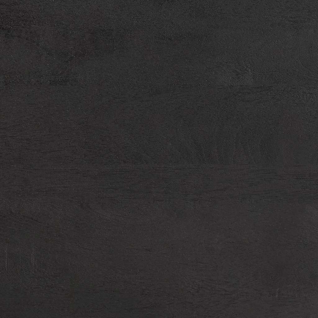 vidaXL Bufet Czarny 60 x 33 x 75 cm Drewno z mango
