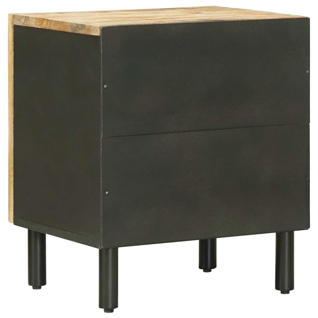 vidaXL Stolik nocny naturalny 40 x 33 x 46 cm Drewno z mango