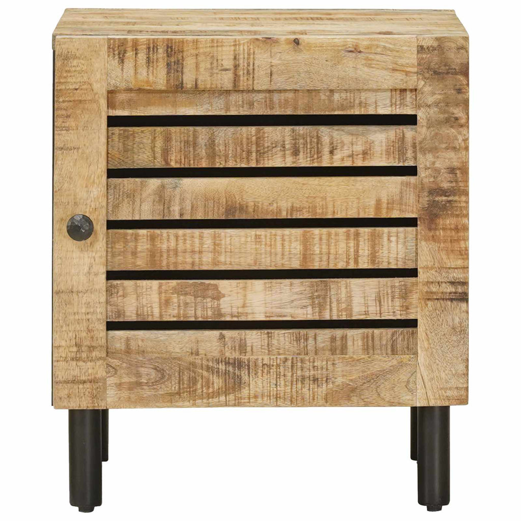 vidaXL Stolik nocny 2 szt. naturalny 40 x 33 x 46 cm Drewno z mango