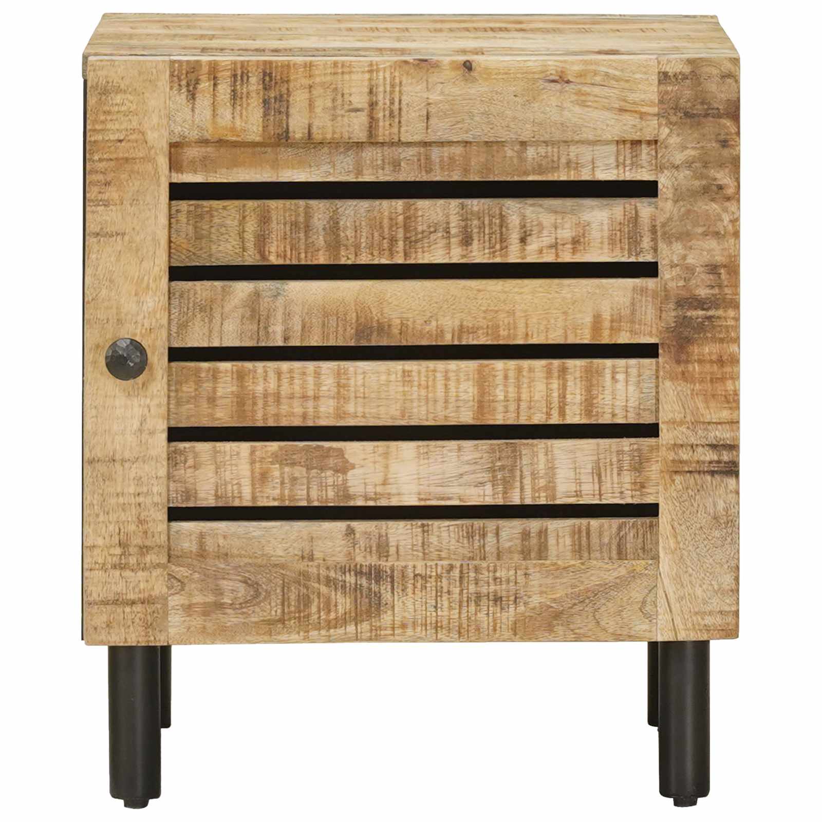 vidaXL Stolik nocny 2 szt. naturalny 40 x 33 x 46 cm Drewno z mango