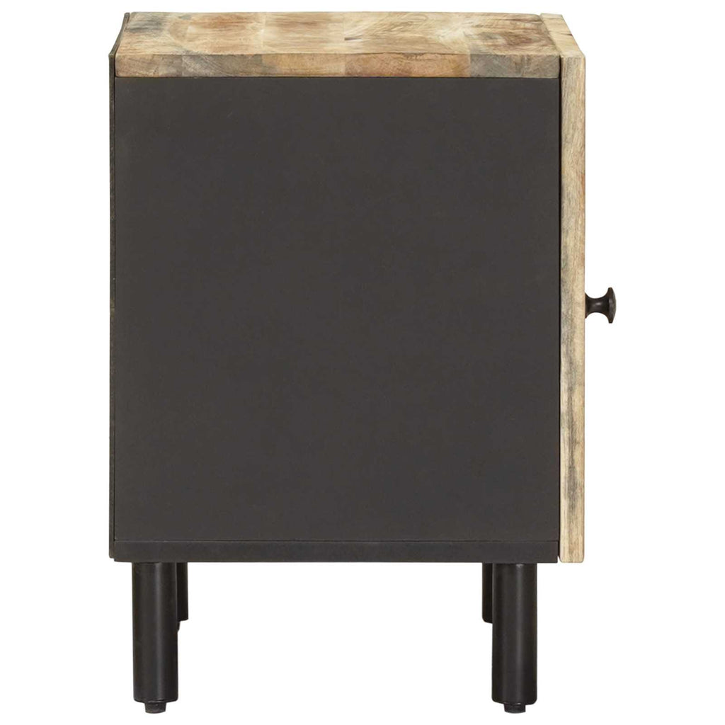 vidaXL Stolik nocny 2 szt. naturalny 40 x 33 x 46 cm Drewno z mango
