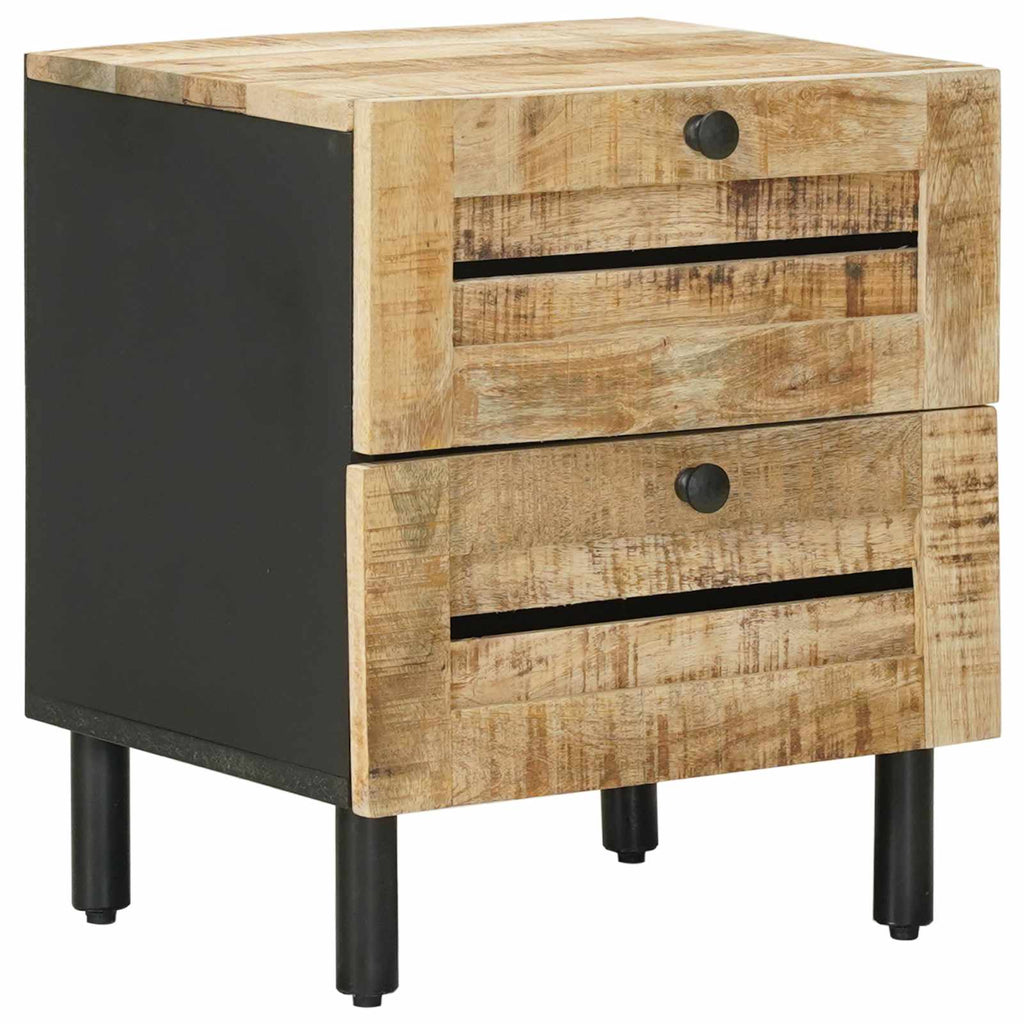 vidaXL Stolik nocny naturalny 40 x 33 x 46 cm Drewno z mango