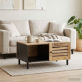 vidaXL Stolik kawowy naturalny 80 x 50 x 40 cm Drewno z mango