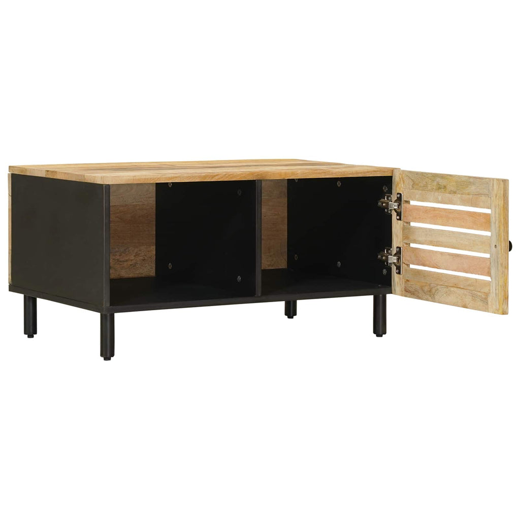 vidaXL Stolik kawowy naturalny 80 x 50 x 40 cm Drewno z mango