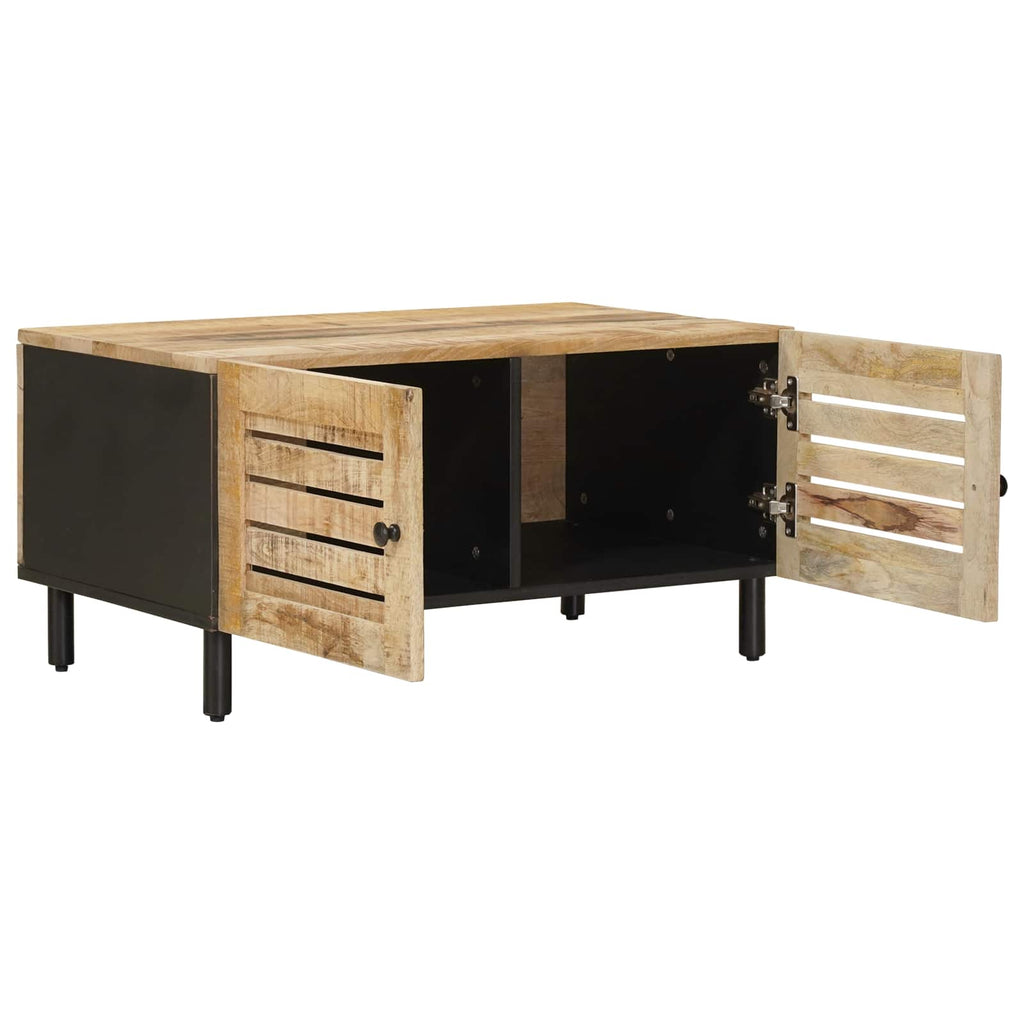 vidaXL Stolik kawowy naturalny 80 x 50 x 40 cm Drewno z mango