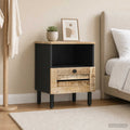 vidaXL Stolik nocny naturalny 40 x 33 x 46 cm Drewno z mango