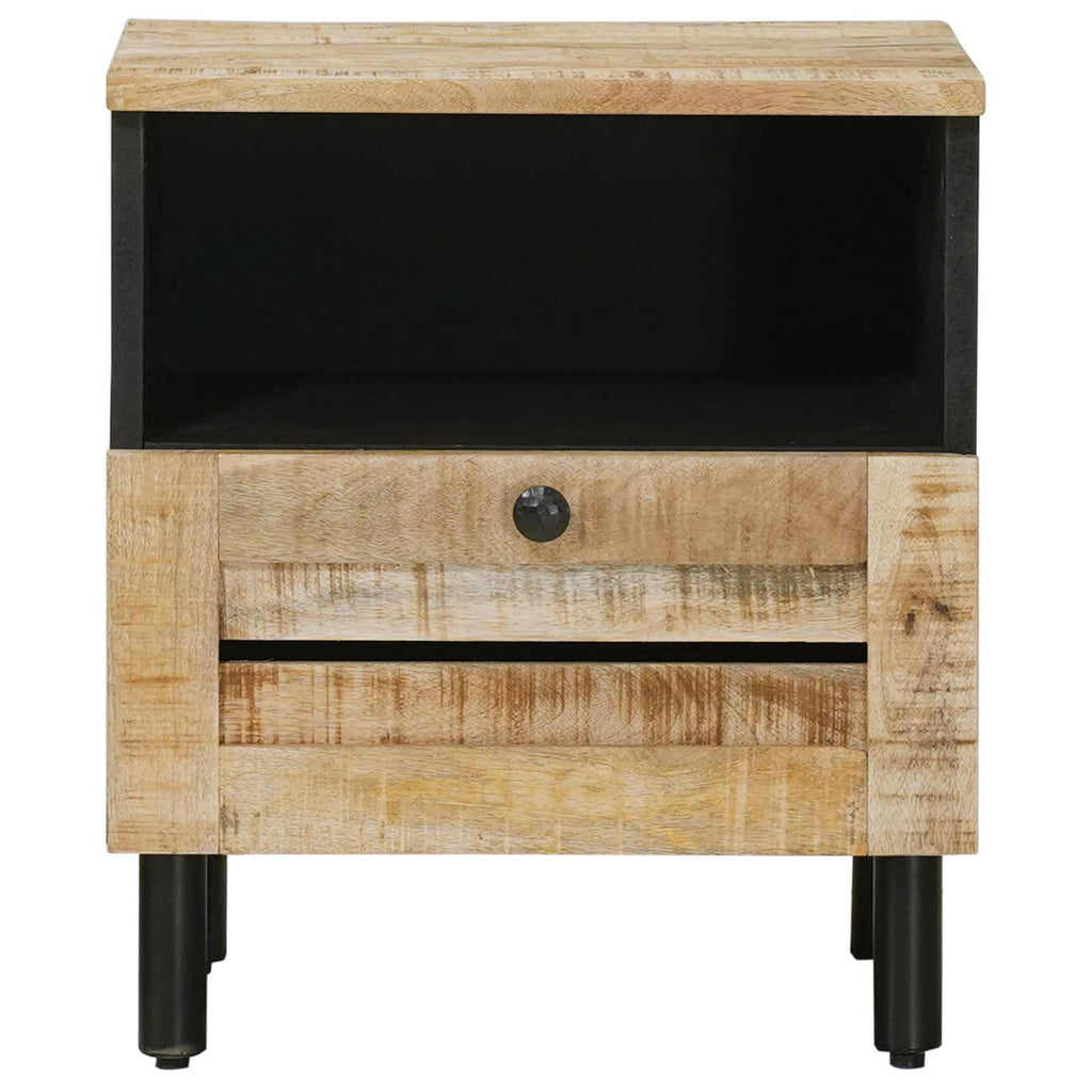 vidaXL Stolik nocny naturalny 40 x 33 x 46 cm Drewno z mango