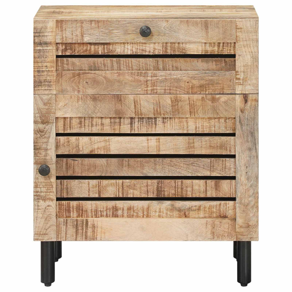 vidaXL Stolik nocny naturalny 50 x 33 x 60 cm Drewno z mango