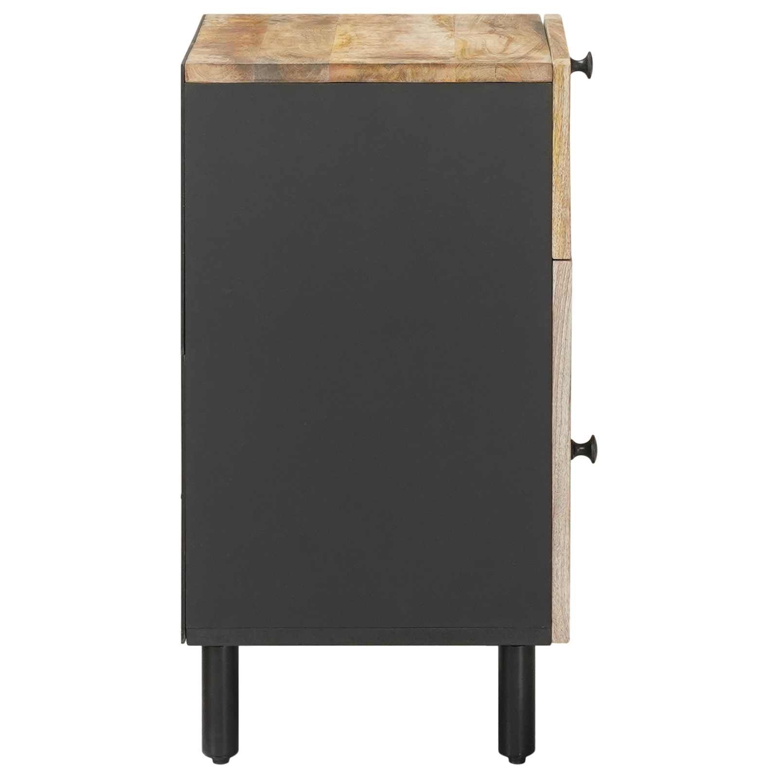 vidaXL Stolik nocny naturalny 50 x 33 x 60 cm Drewno z mango
