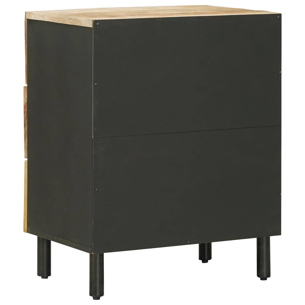 vidaXL Stolik nocny naturalny 50 x 33 x 62 cm Drewno z mango