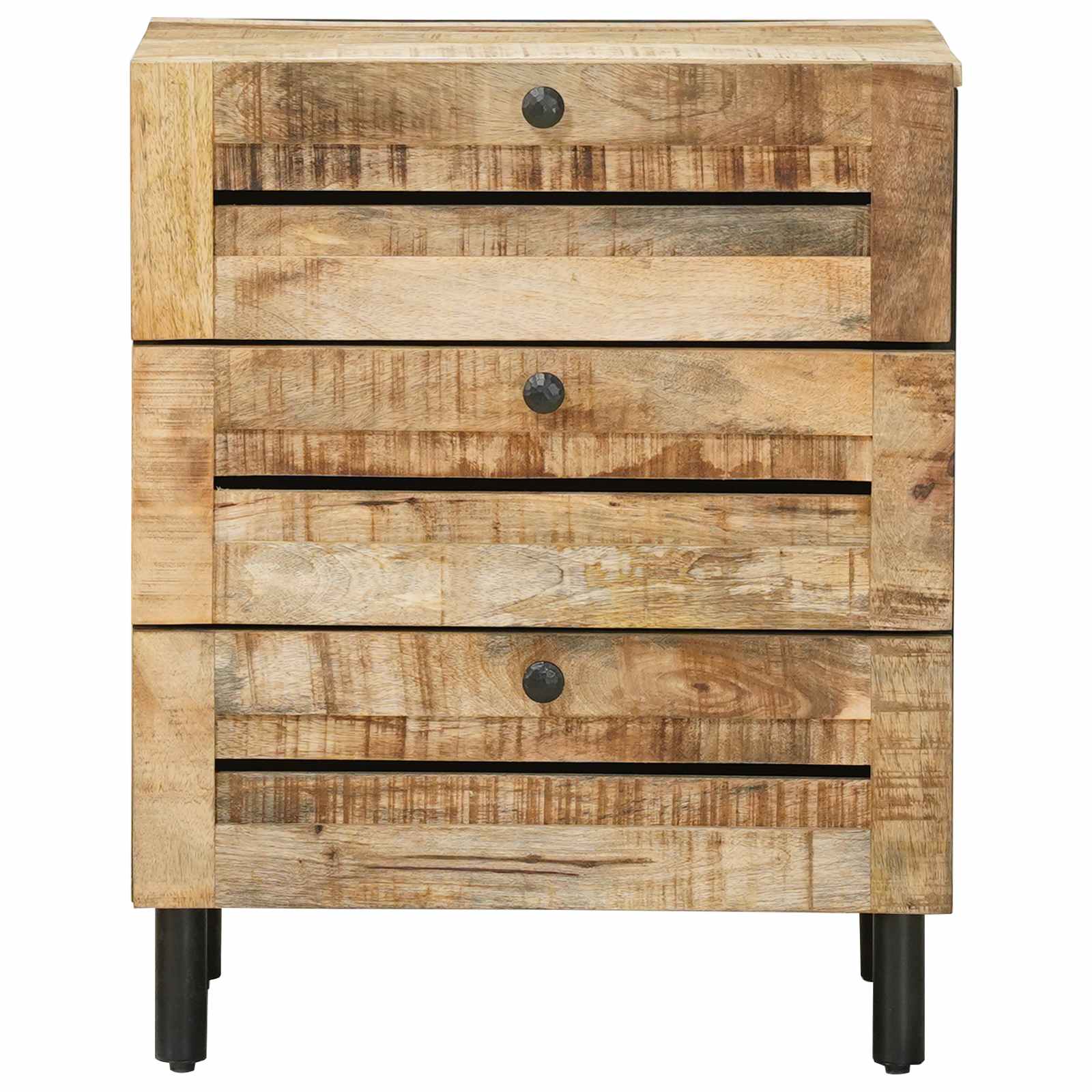 vidaXL Stolik nocny naturalny 50 x 33 x 62 cm Drewno z mango