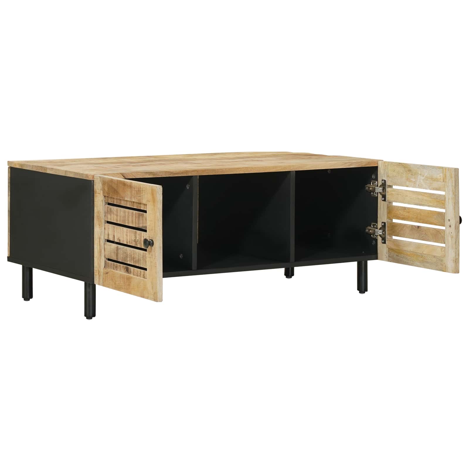 vidaXL Stolik kawowy naturalny 100 x 54 x 40 cm Drewno z mango