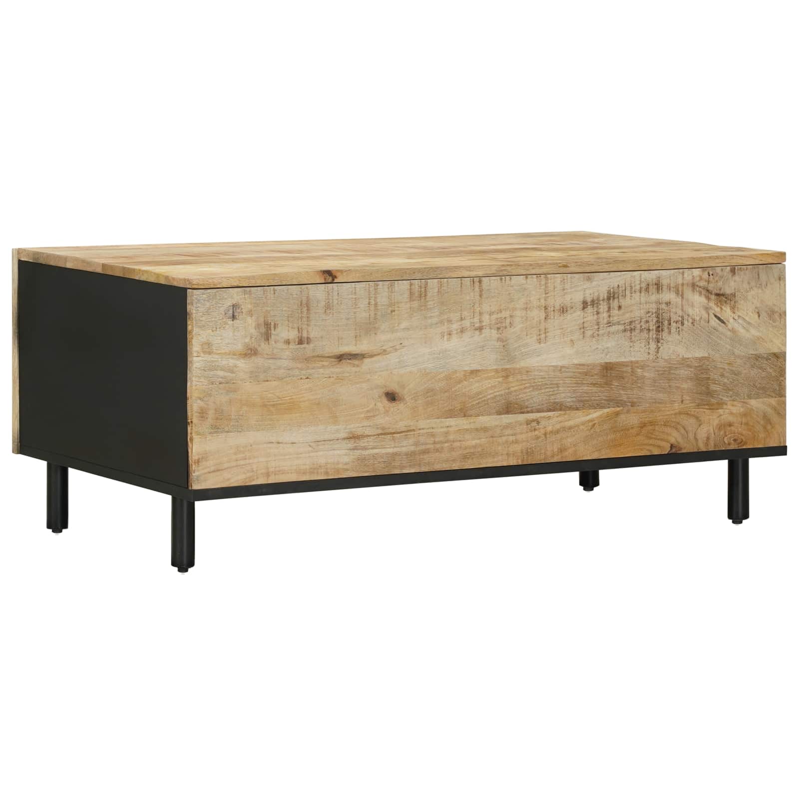 vidaXL Stolik kawowy naturalny 100 x 54 x 40 cm Drewno z mango