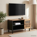 vidaXL Szafy do przechowywania naturalny 80 x 33 x 46 cm