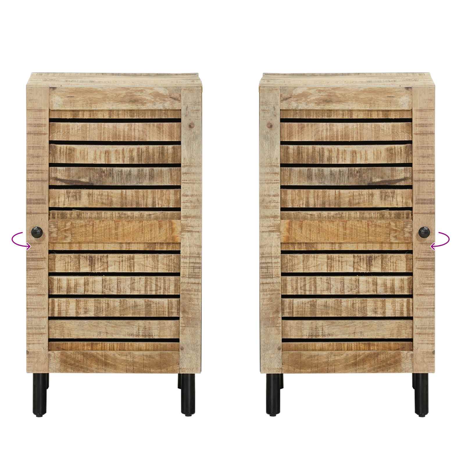 vidaXL Szafka do przechowywania naturalny 40 x 33 x 75 cm