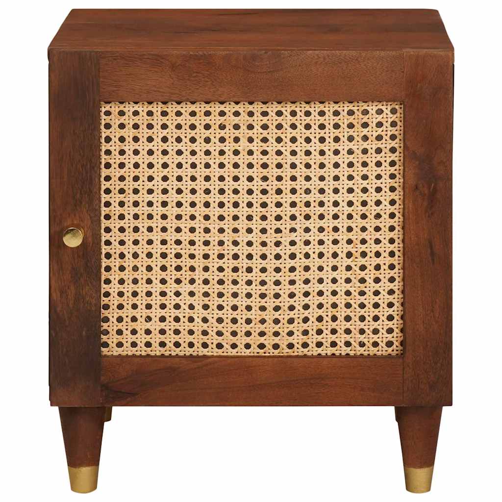 vidaXL Szafka Nocna Brązowy 40 x 33,5 x 46 cm Lite drewno akacjowe