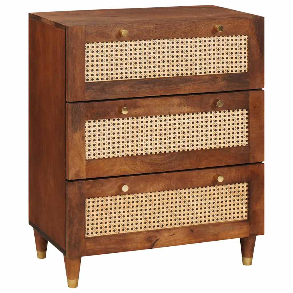 vidaXL Bufet Brązowy 60 x 33 x 75 cm Drewno z mango