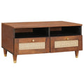 vidaXL Stolik kawowy z szufladą 80 x 54 x 40 cm Drewno z mango