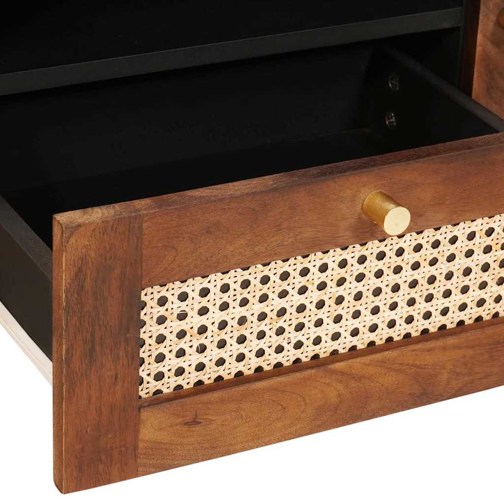 vidaXL Szafka pod telewizor Brązowy 105 x 33,5 x 46 cm Drewno z mango