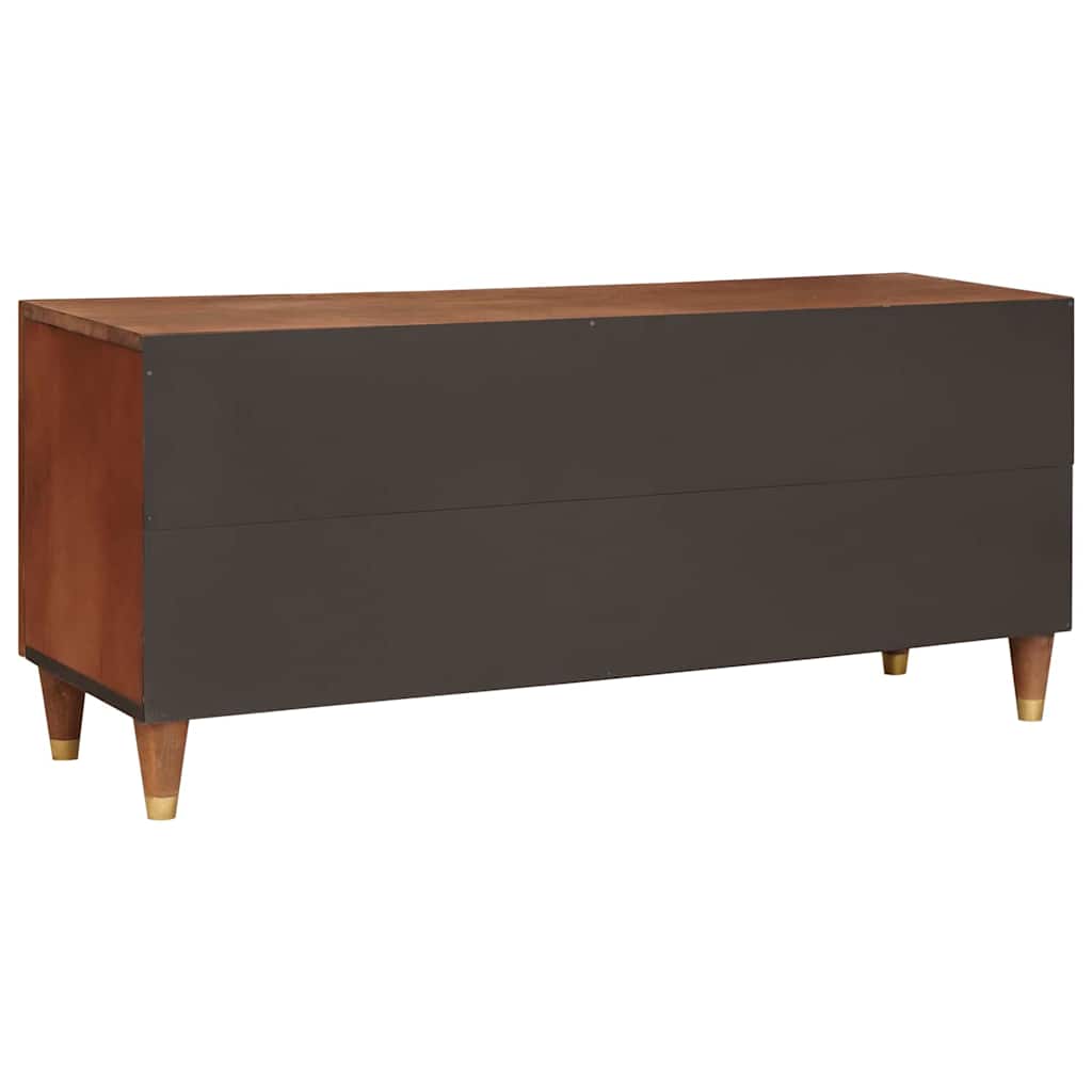 vidaXL Szafka pod telewizor Brązowy 105 x 33,5 x 46 cm Drewno z mango