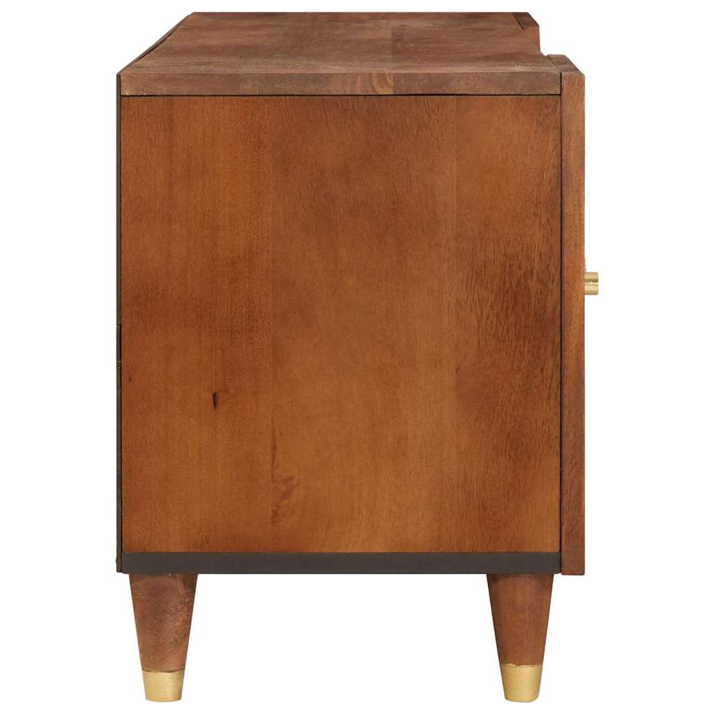vidaXL Szafka pod telewizor Brązowy 105 x 33,5 x 46 cm Drewno z mango