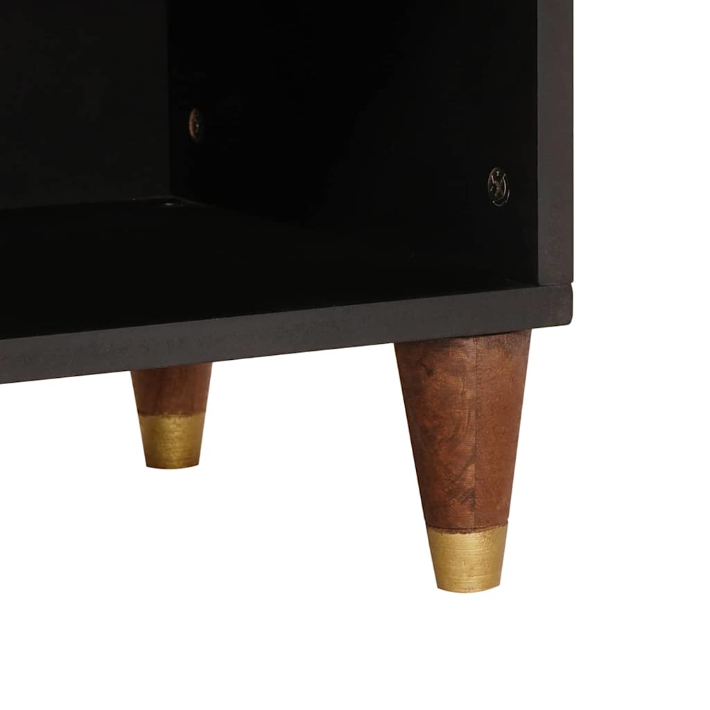 vidaXL Szafka pod telewizor Brązowy 100 x 33,5 x 46 cm Drewno z mango