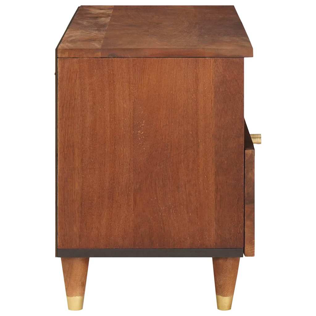 vidaXL Szafka pod telewizor Brązowy 80 x 33,5 x 46 cm Drewno z mango