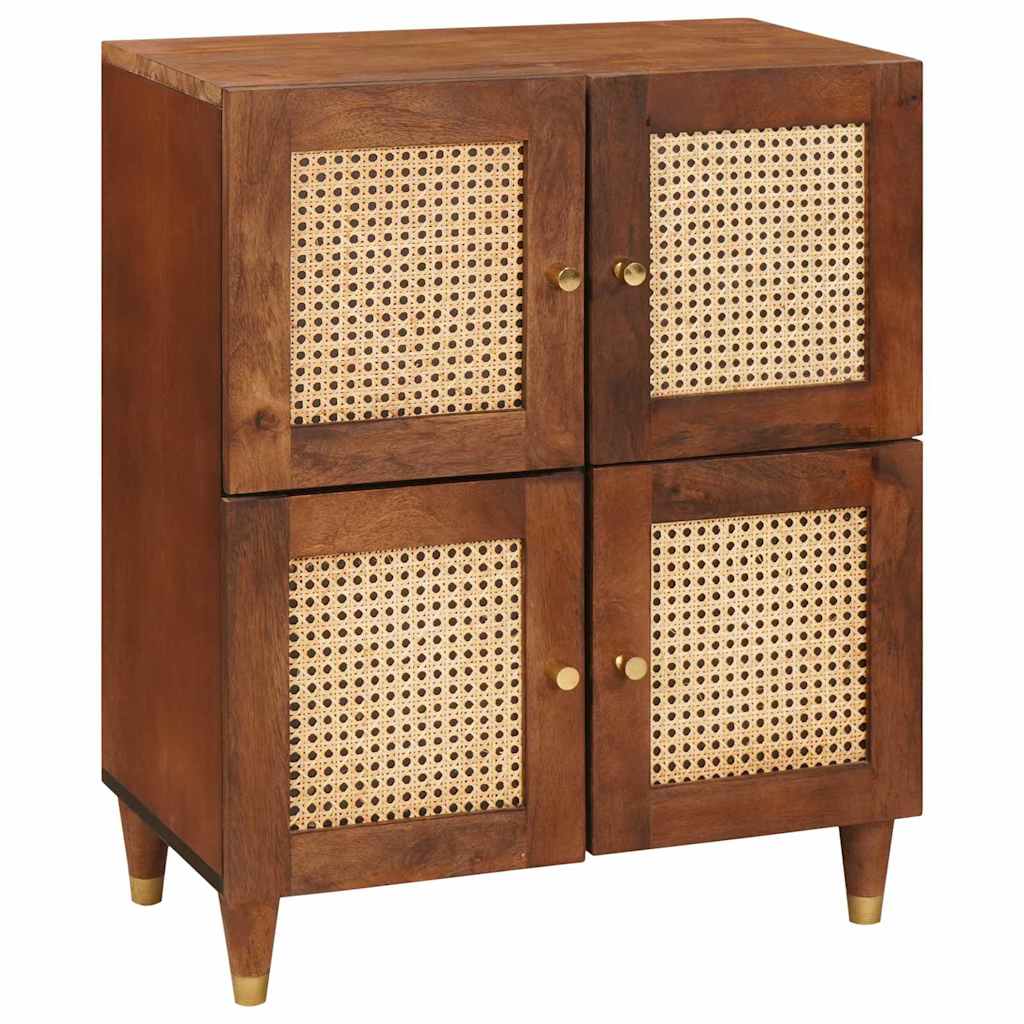 vidaXL Bufet Brązowy 60 x 33,5 x 75 cm Drewno z mango