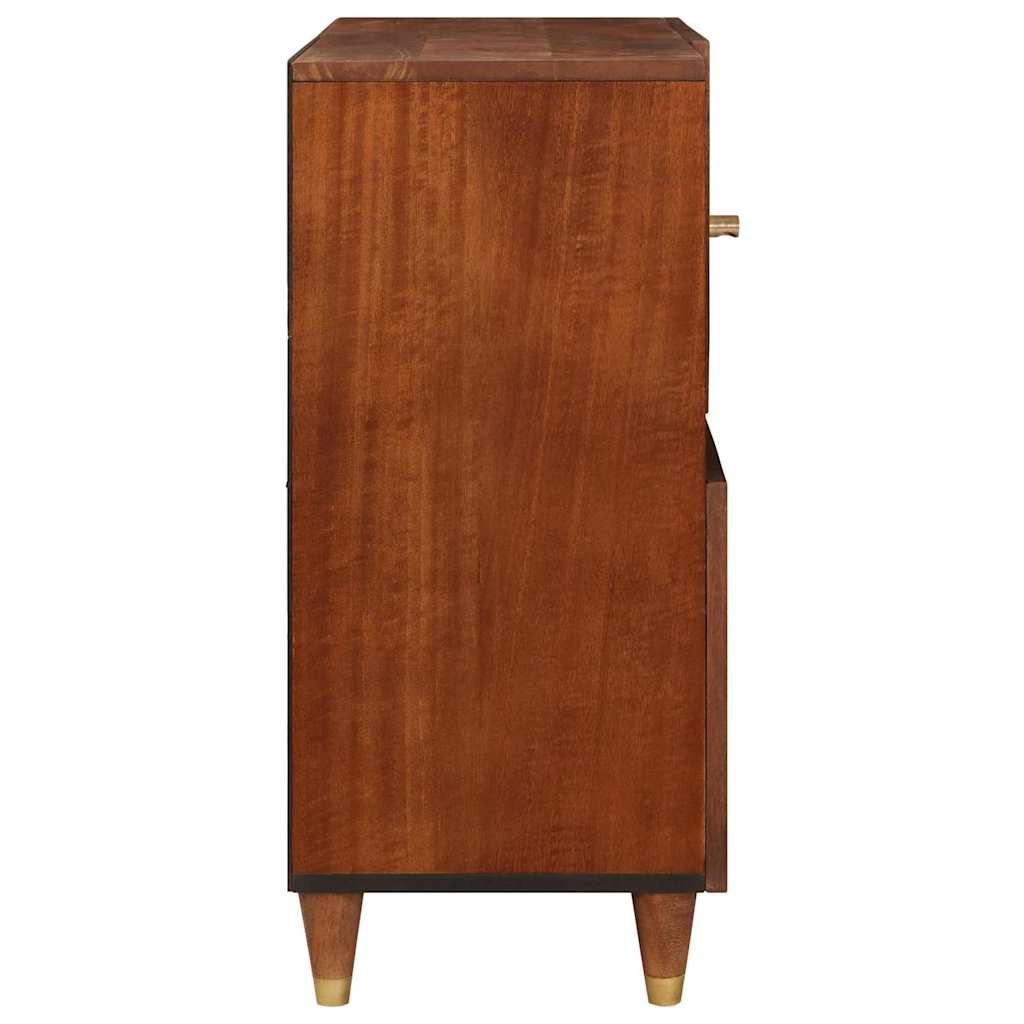 vidaXL Bufet Brązowy 80 x 33,5 x 75 cm Drewno z mango