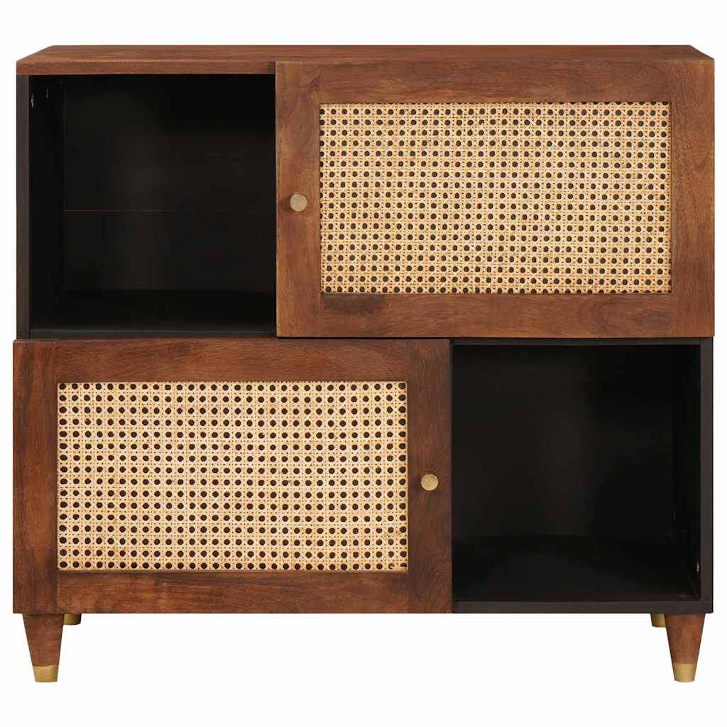 vidaXL Bufet Brązowy 80 x 33,5 x 75 cm Drewno z mango