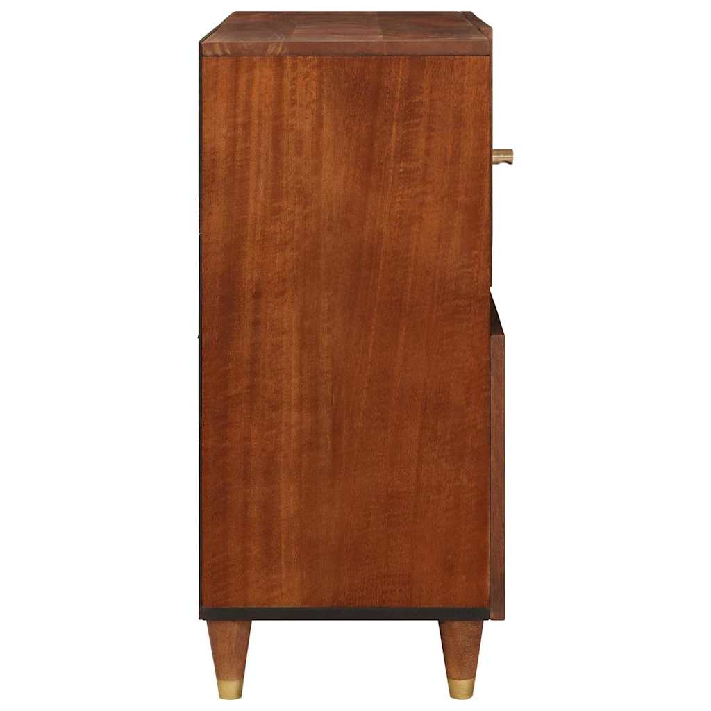 vidaXL Bufet Brązowy 80 x 33,5 x 75 cm Drewno z mango